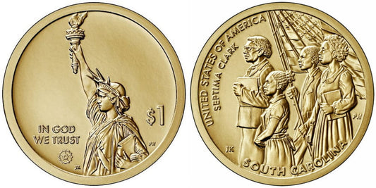 USA 1 DOLAR 2020 D INNOVATION – CAROLINA DEL SUR