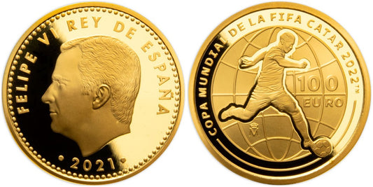 ESPAÑA 100 EUROS 2021 FIFA WORLD CUP – CATAR 2022