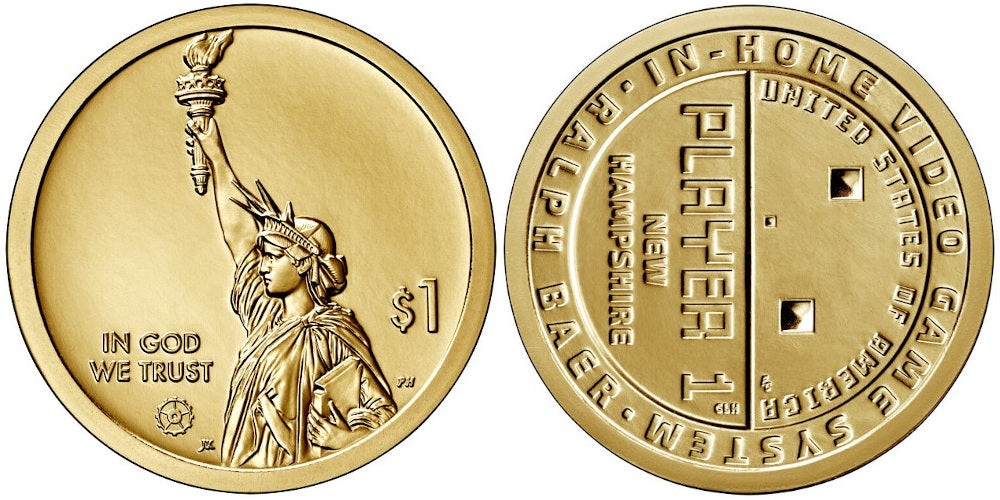 USA 1 DOLAR 2021 P  INNOVATION – NEW HAMPSHIRE