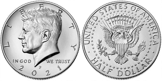 USA 1/2 DOLAR 2021 P  JOHN F. KENNEDY