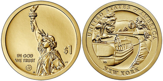 USA 1 DOLAR 2021 D  INNOVATION – NEW YORK