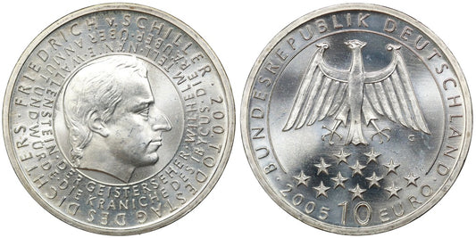 ALEMANIA 10 EUROS 2005 G