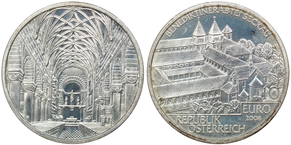 AUSTRIA 10 EUROS 2008