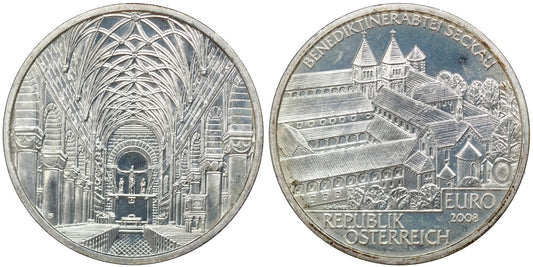 AUSTRIA 10 EUROS 2008