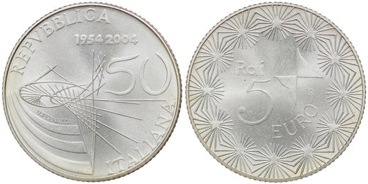 ITALIA 5 EUROS 2004