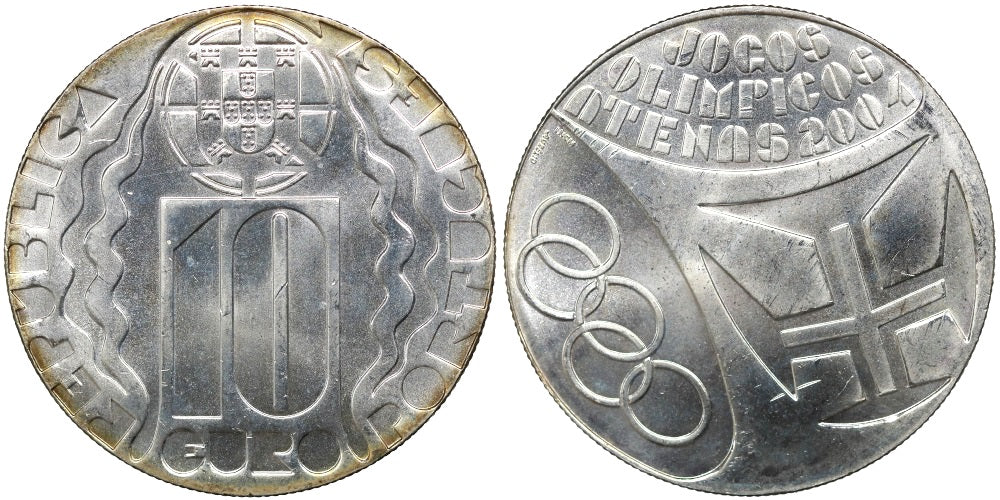PORTUGAL 10 EUROS 2004