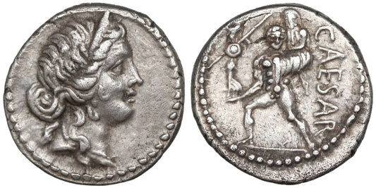 JULIO CESAR (DENARIO) 47 al 46 a.C.