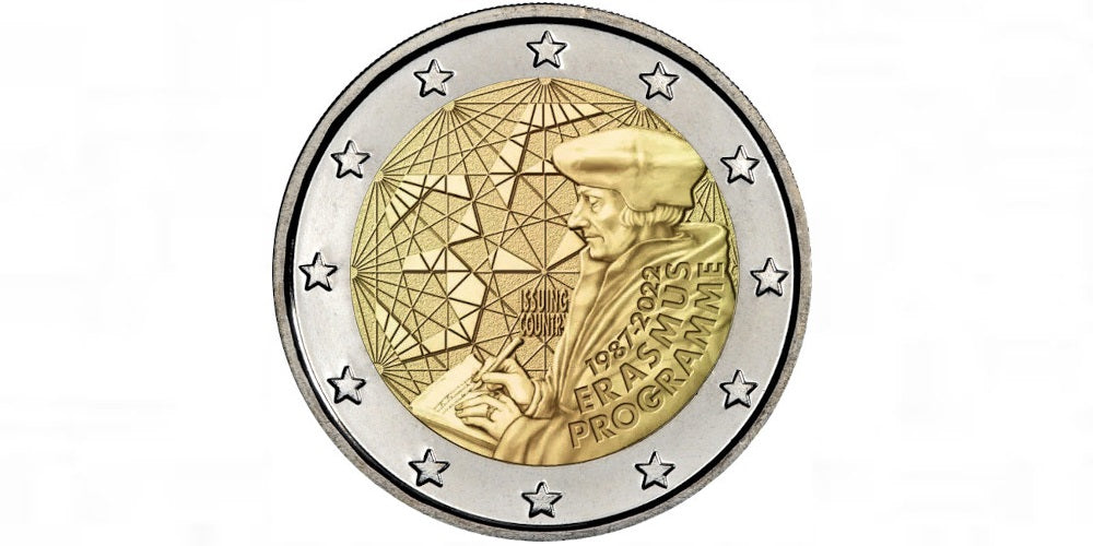 2 EUROS LUXEMBURGO 2022 PROGRAMA ERASMUS