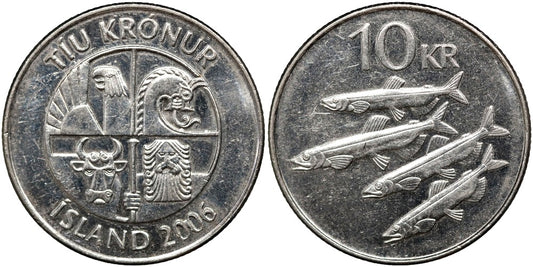 ISLANDIA 10 KRONUR 2006