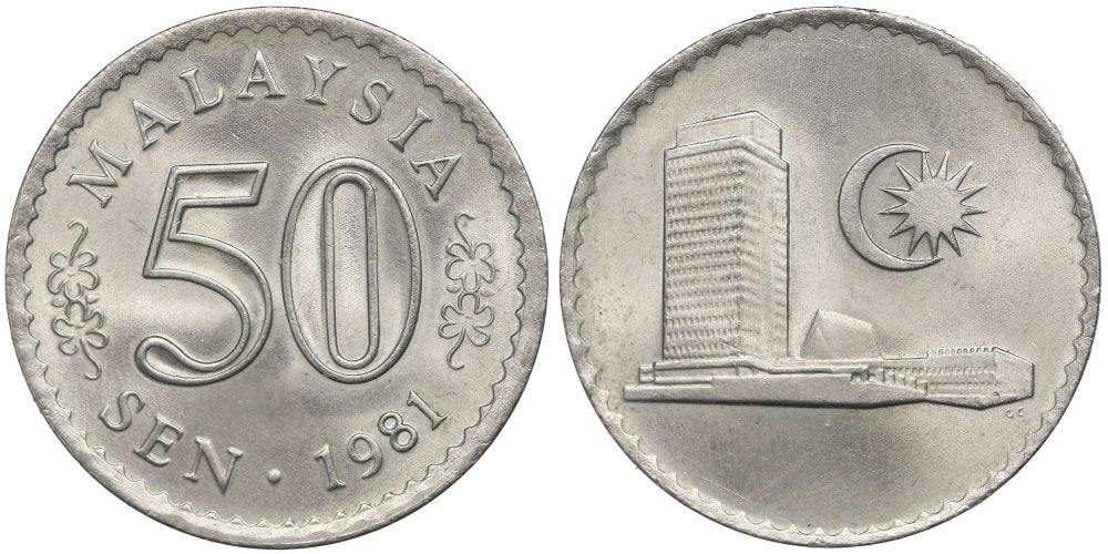MALASIA 50 SEN 1981