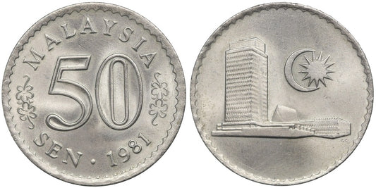 MALASIA 50 SEN 1981