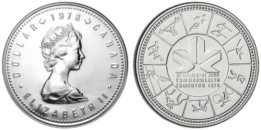CANADA 1 DOLAR 1978  JUEGOS DE LA COMMONWEALTH