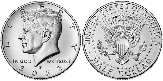 USA 1/2 DOLAR 2022 P JOHN F. KENNEDY