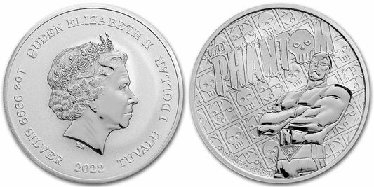TUVALU 1 DOLAR 2022 PHANTOM