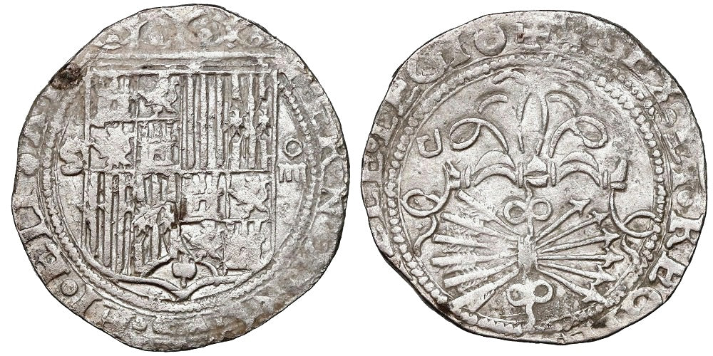 REYES CATOLICOS 4 REALES (1469-1504) SEVILLA