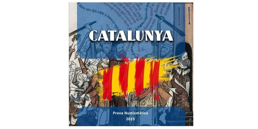SET DE CATALUÑA 2015 (PROVA NUMISMATICA)