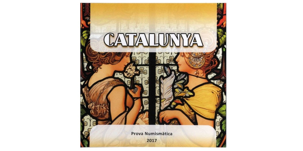 SET DE CATALUÑA 2017 (PROVA NUMISMATICA)