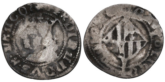 FERNANDO II  1 REAL S/F (1508-1516) MALLORCA