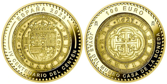 ESPAÑA 100 EUROS 2023  (CINCUENTIN) IV CENTENARIO DEL CENTEN