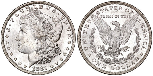 USA 1 DOLAR 1881 O