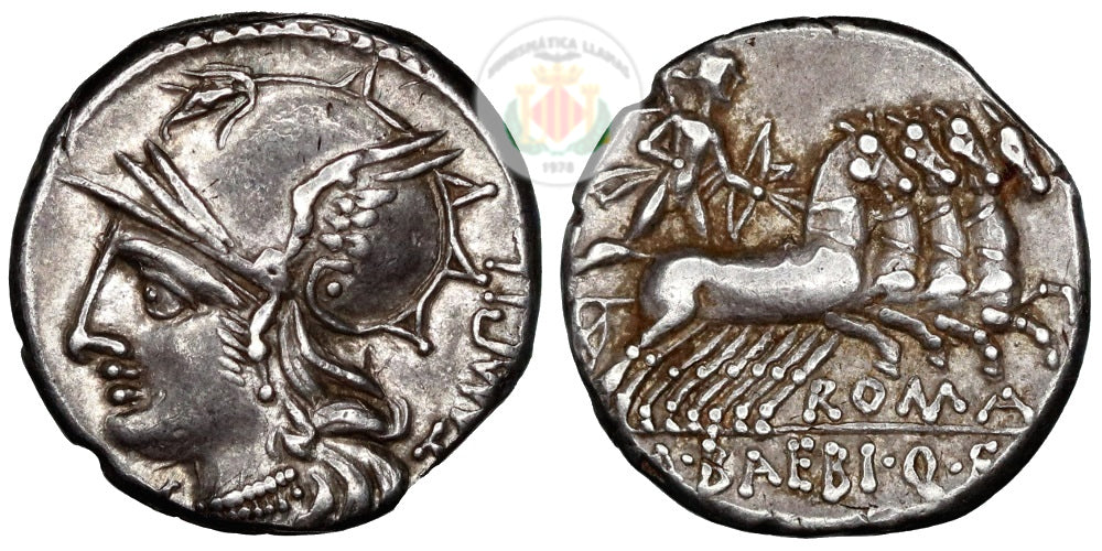 FAMILIA BAEBIA (DENARIO) 137 a.C.