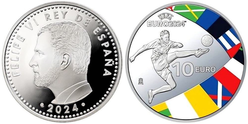 ESPAÑA 10 EUROS 2024  EUROCOPA