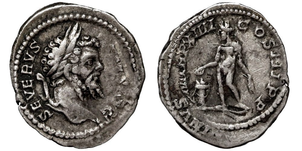 SEPTIMIO SEVERO (DENARIO) 206 d.C.