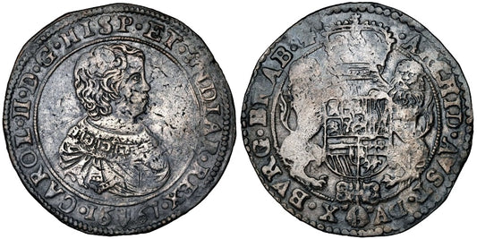 CARLOS II DUCATON 1667 AMBERES
