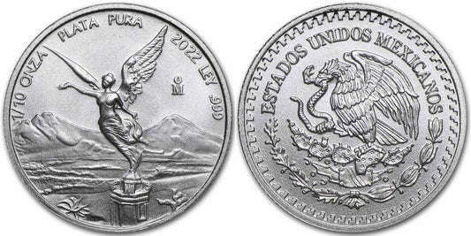 MEXICO 1/10 ONZA 2022 LIBERTAD