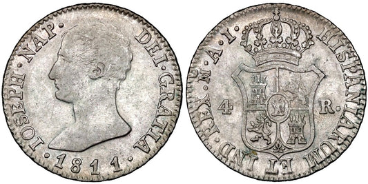 JOSE NAPOLEON  4 REALES 1811 MADRID AI
