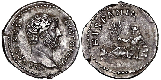 ADRIANO (DENARIO) 130 al 133 d.C.