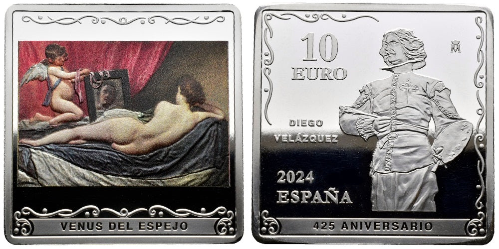 ESPAÑA 10 EUROS 2024  VELAZQUEZ – VENUS DEL ESPEJO
