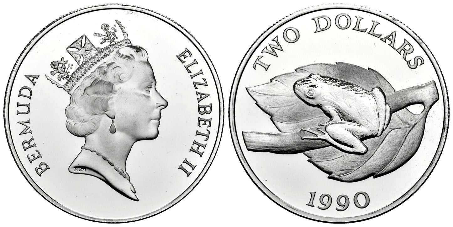 BERMUDAS 2 DOLARES 1990