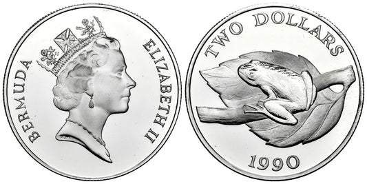 BERMUDAS 2 DOLARES 1990