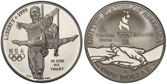 USA 1 DOLAR 1995 P  OLIMPIADAS DE ATLANTA