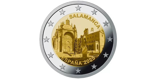 2 EUROS ESPAÑA 2025 SALAMANCA