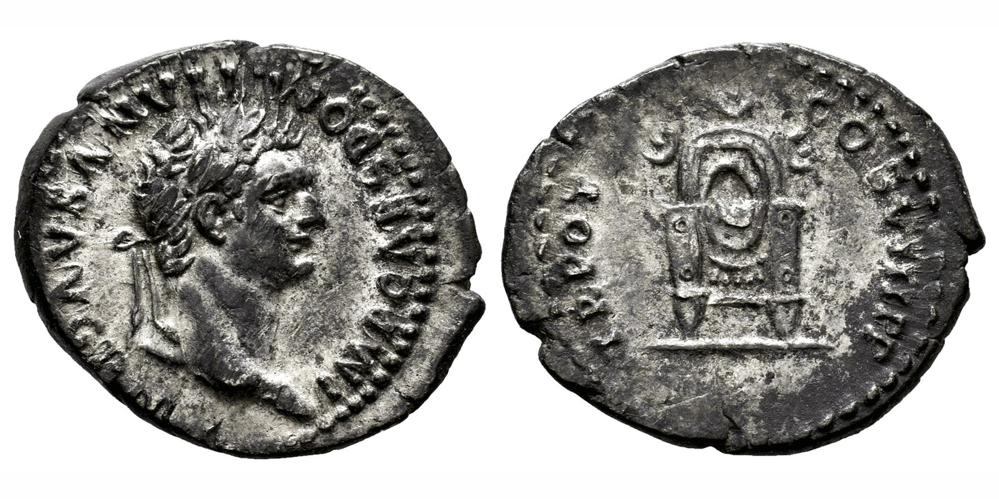 DOMICIANO (DENARIO) 82 d.C.