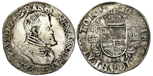 FELIPE II  ESCUDO FELIPE 1557 AMBERES