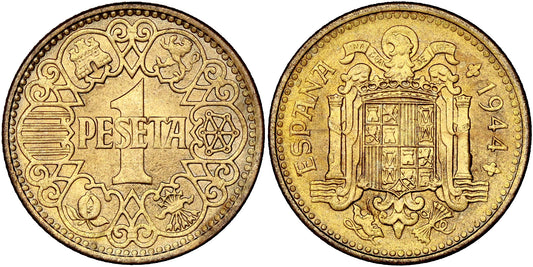 ESTADO ESPAÑOL 1 PESETA 1944
