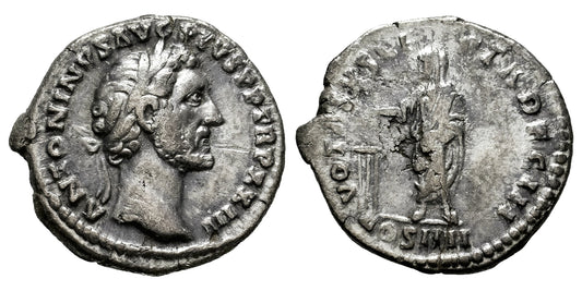 ANTONINO PIO (DENARIO) 160 d.C.