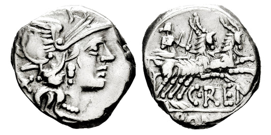 FAMILIA RENIA (DENARIO) 138 a.C.