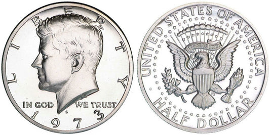 USA 1/2 DOLAR 1973 S  JOHN F. KENNEDY