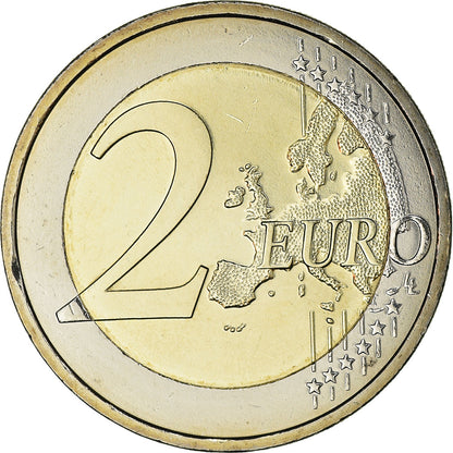 Austria, 

2 euros, 

100 años en la República