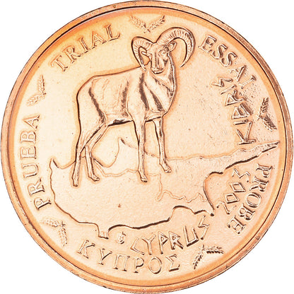Chipre, 

2 céntimos de euro, 

2003