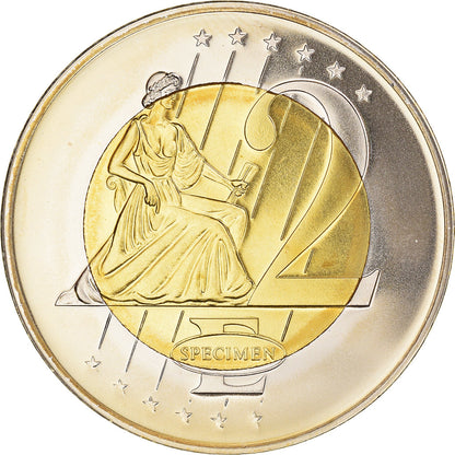 Chipre, 

2 euros, 

2003