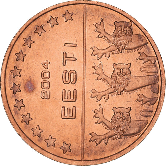 Eastland, 

2 céntimos de euro, 

2004