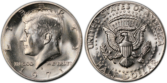 USA 1/2 DOLAR 1971 D  JOHN F. KENNEDY