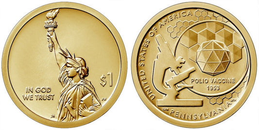USA 1 DOLAR 2019 D INNOVATION – PENNSYLVANIA