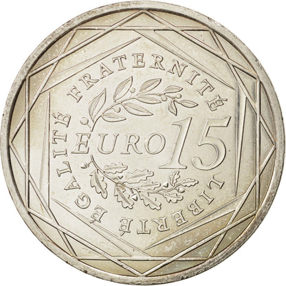 Munze,
 
 Francia,
 
 15€