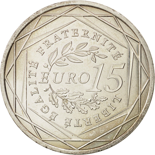 Munze,
 
 Francia,
 
 15€